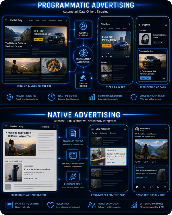 Programmatic and Native Ads