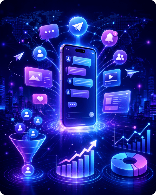 Messaging App Marketing & Amplification